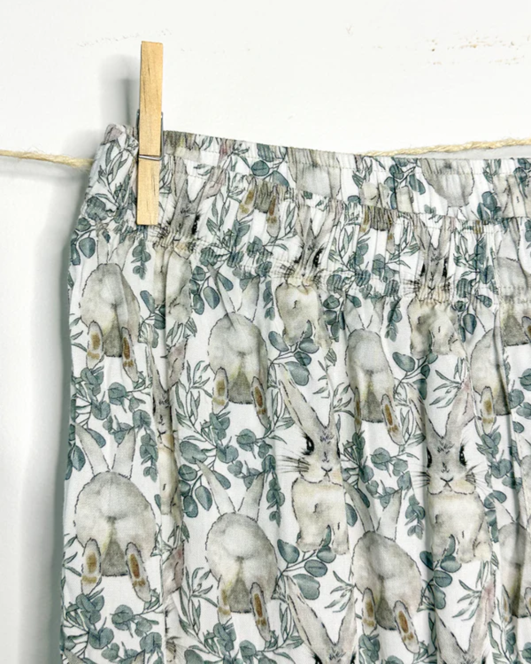 Bunny Love Ladies 3/4 Wide Leg Pant