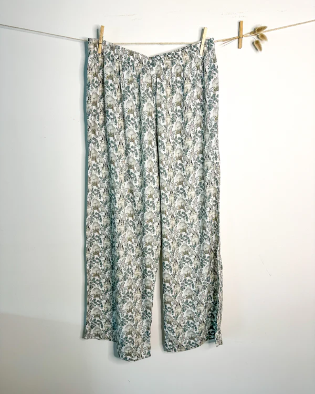 Bunny Love Ladies Short Sleeve & Long Pants