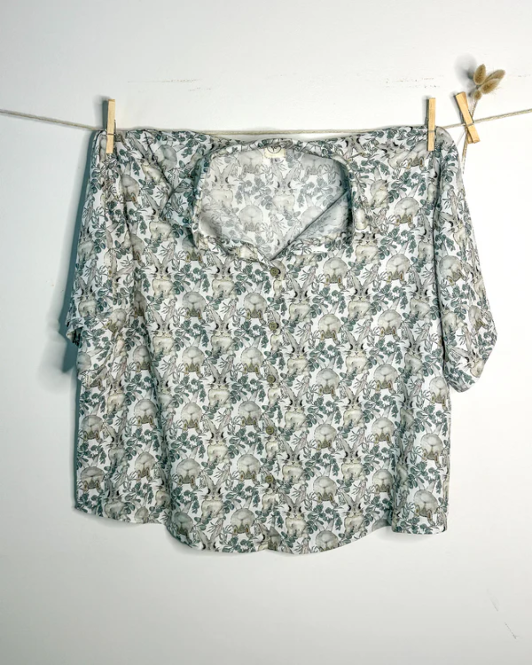 Bunny Love Ladies Short Sleeve Shirt