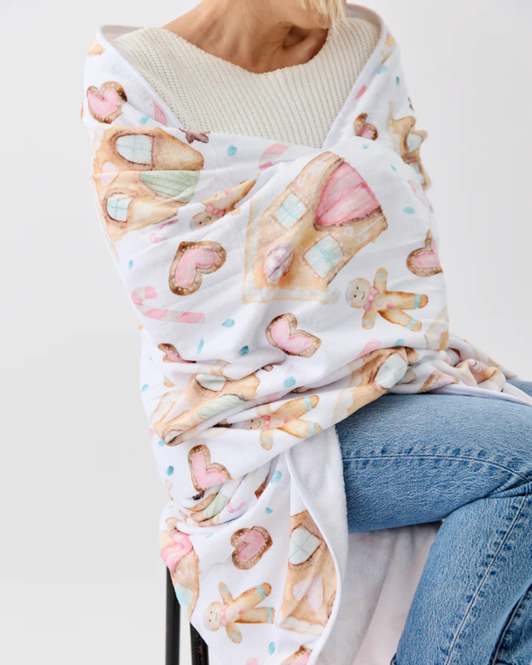 Gingerbread Dreams Plush Blanket