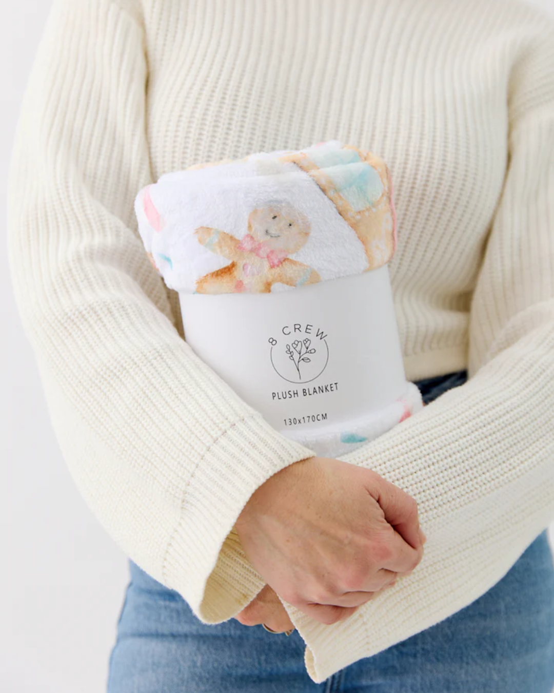 Gingerbread Dreams Plush Blanket