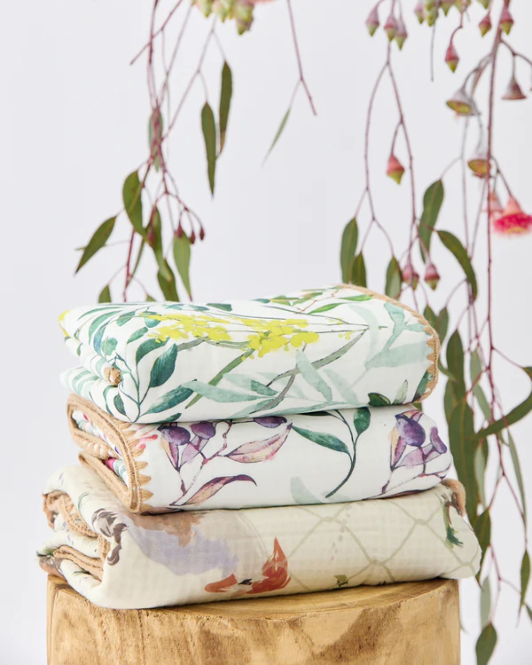 Gungah Bay/BorneHRMI Waffle Blanket