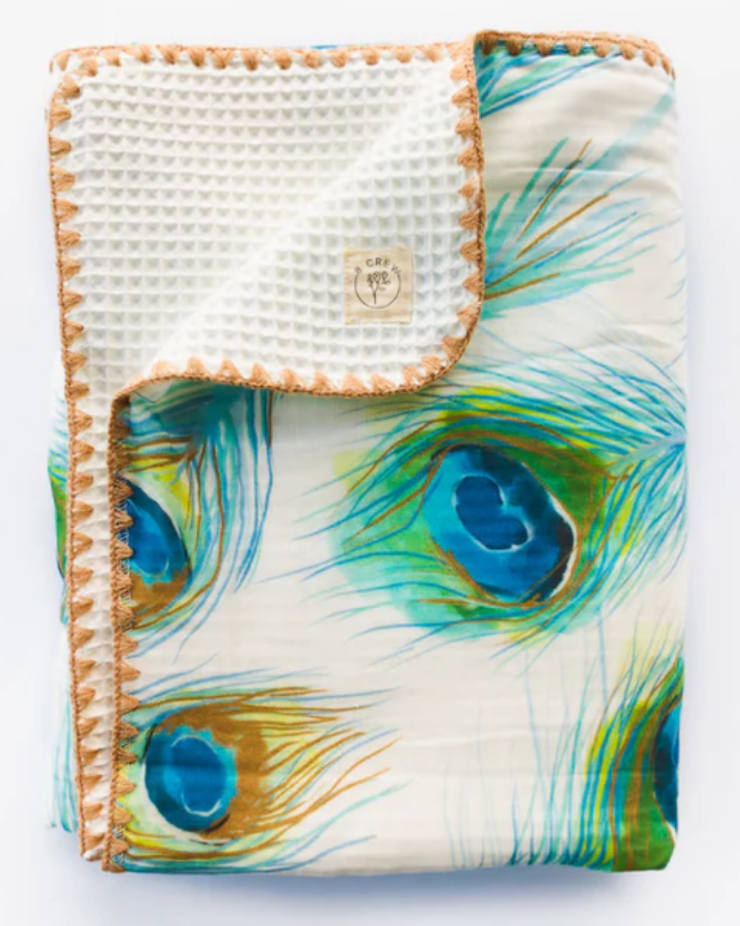 Sandy Point Waffle Blanket
