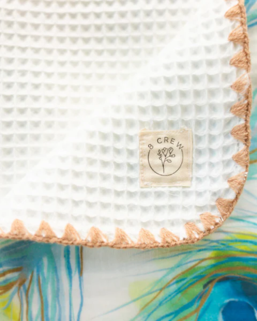 Sandy Point Waffle Blanket