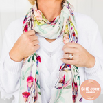 Load image into Gallery viewer, She-Com awards finalist product Oatley Bay print scarf
