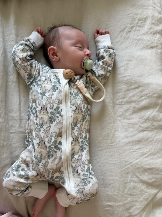 Bunny Love Baby Romper