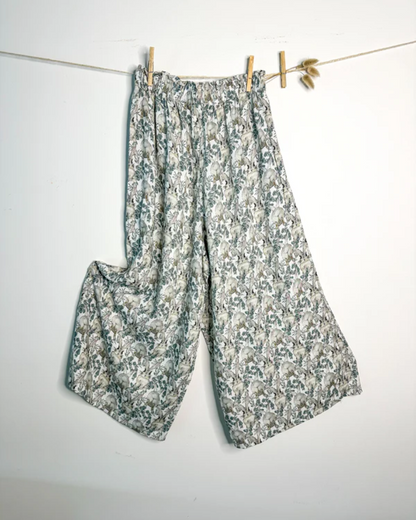 Bunny Love Ladies 3/4 Wide Leg Pant