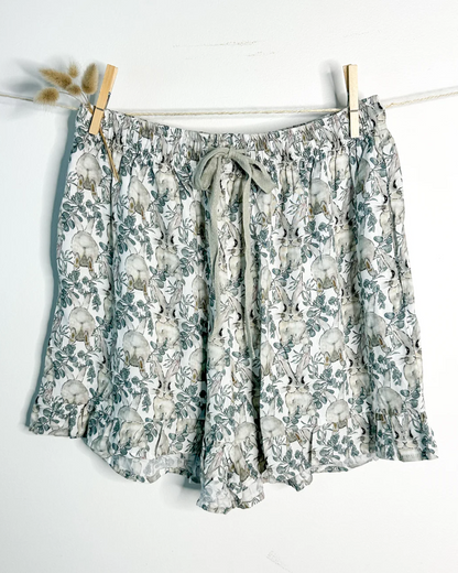 Bunny Love Ladies Short Sleeve & Shorts