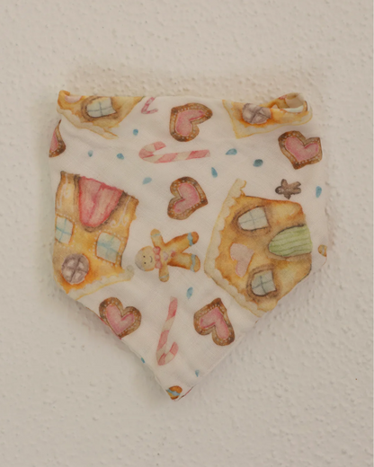 Gingerbread Dreams - Baby Bib/Bandana/Pet Bandana
