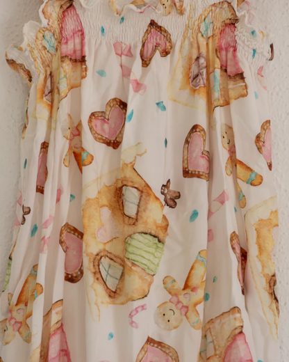 Gingerbread Dreams Ruffle Nightie