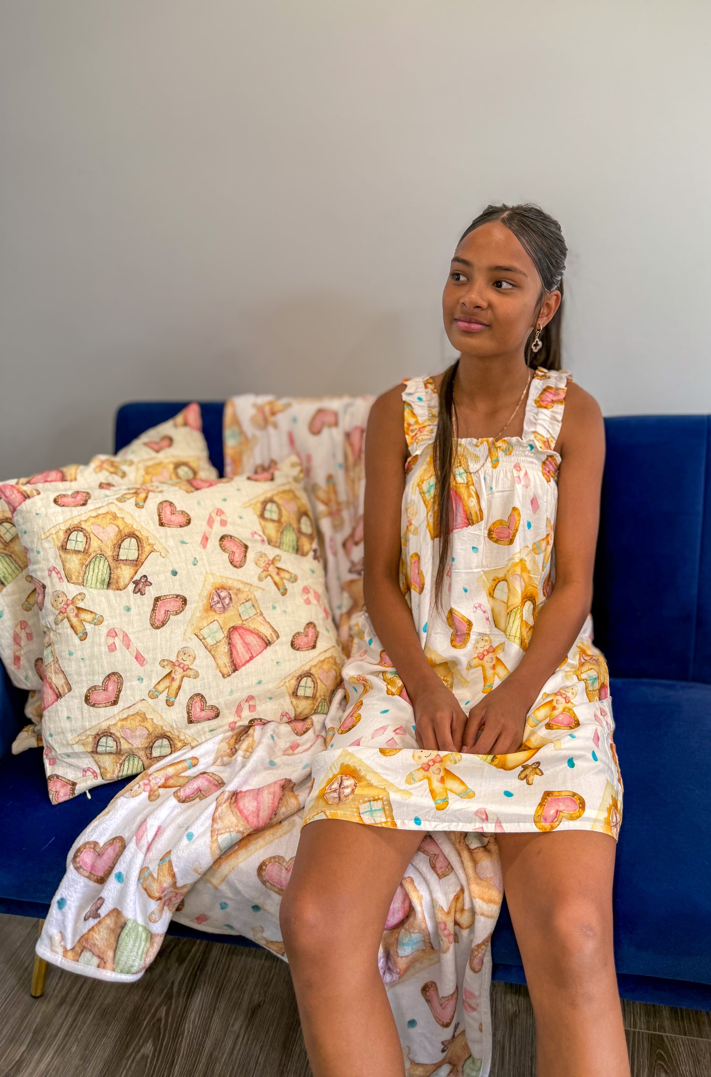 Gingerbread Dreams Ladies Frill Nighty (Limited Edition)