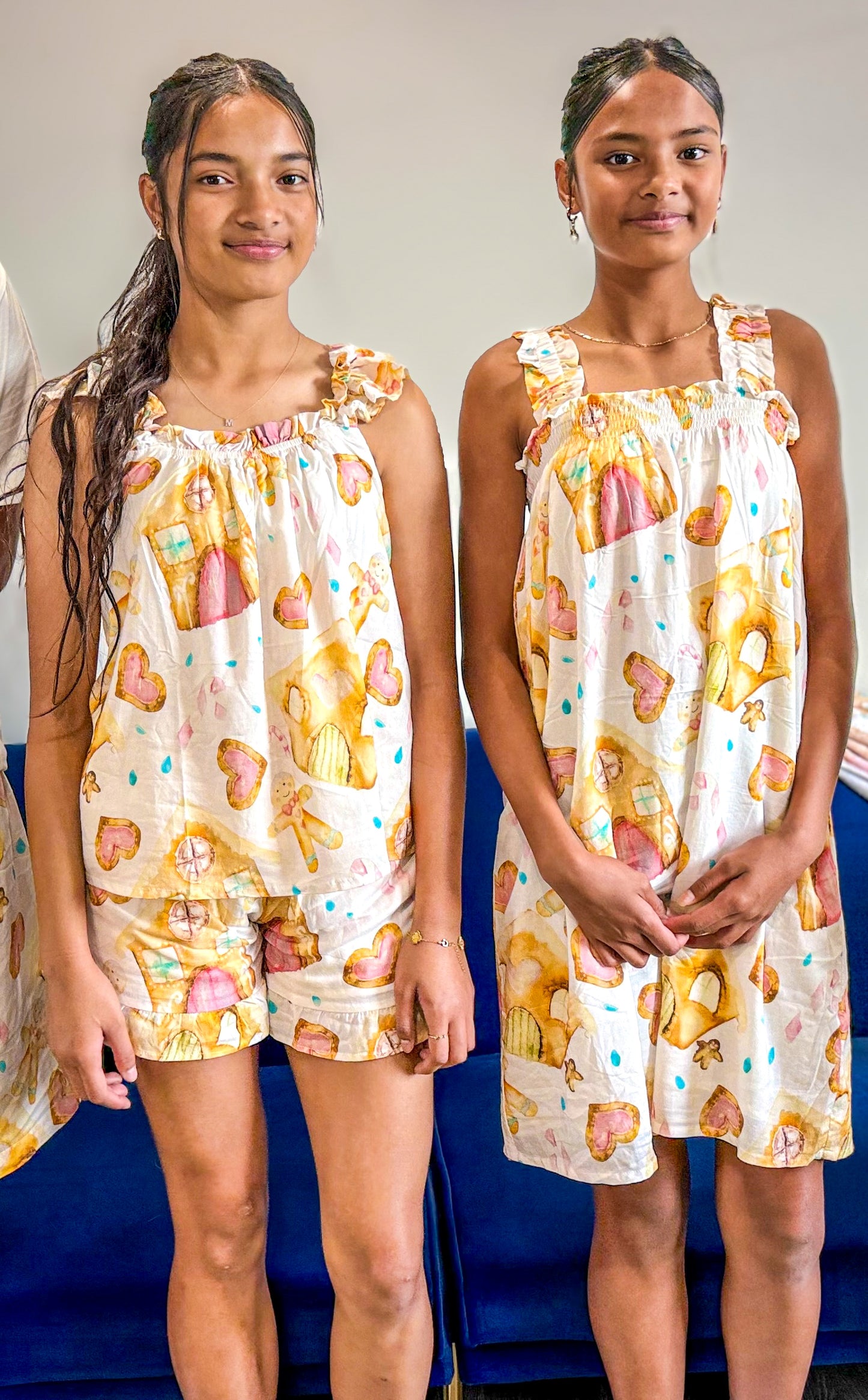 Gingerbread Dreams Ladies Frill Shorts (Limited Edition)