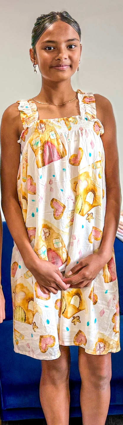 Gingerbread Dreams Ladies Frill Nighty (Limited Edition)