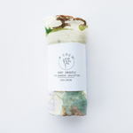Load image into Gallery viewer, Baby swaddle farm animal design in packaging
