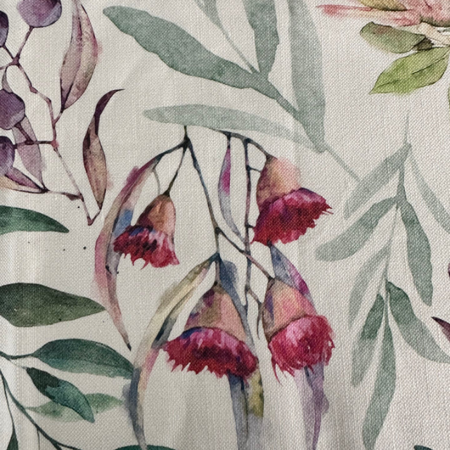 oatley bay, australian native plant, australiana, floral print, table runner, homewares, home decor