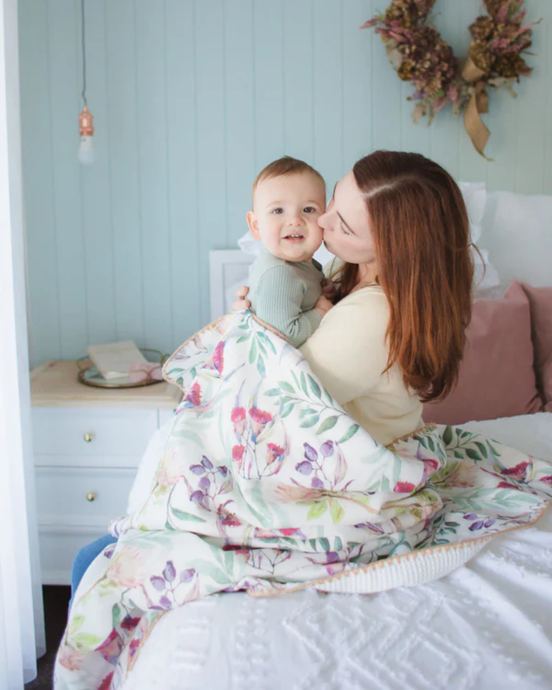 Oatley Bay Waffle Blanket