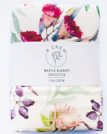 Oatley Bay Waffle Blanket