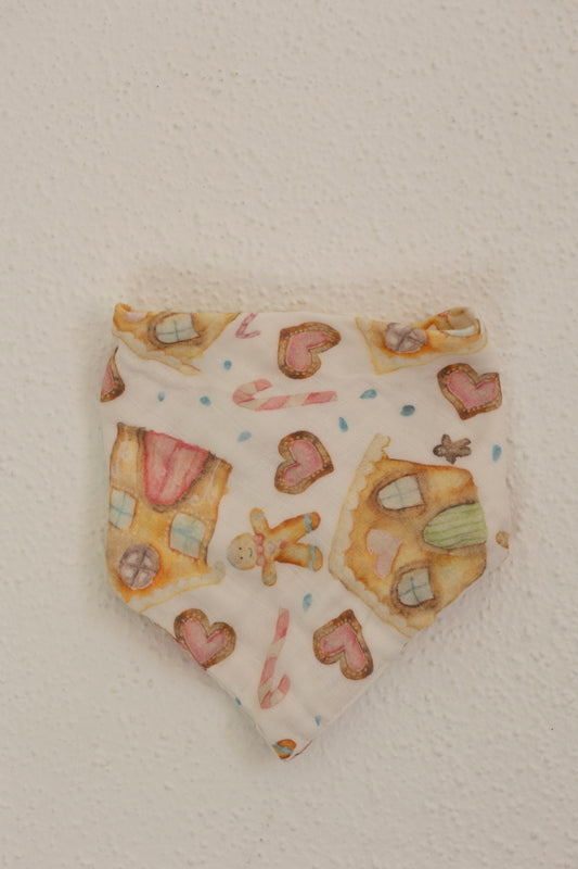 Gingerbread Dreams - Baby Bib/Bandana/Pet Bandana